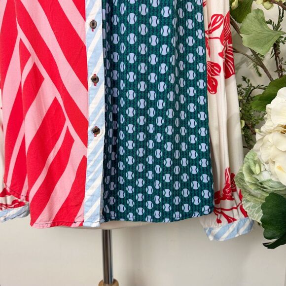 Maeve “The Paz” Printed Buttondown Shirt | Large | Anthropologie - Picture 4 of 11